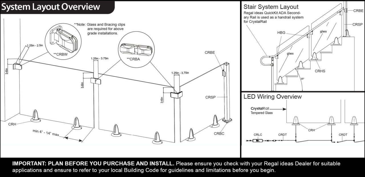 Crystal Rail | Frameless Glass Railing System